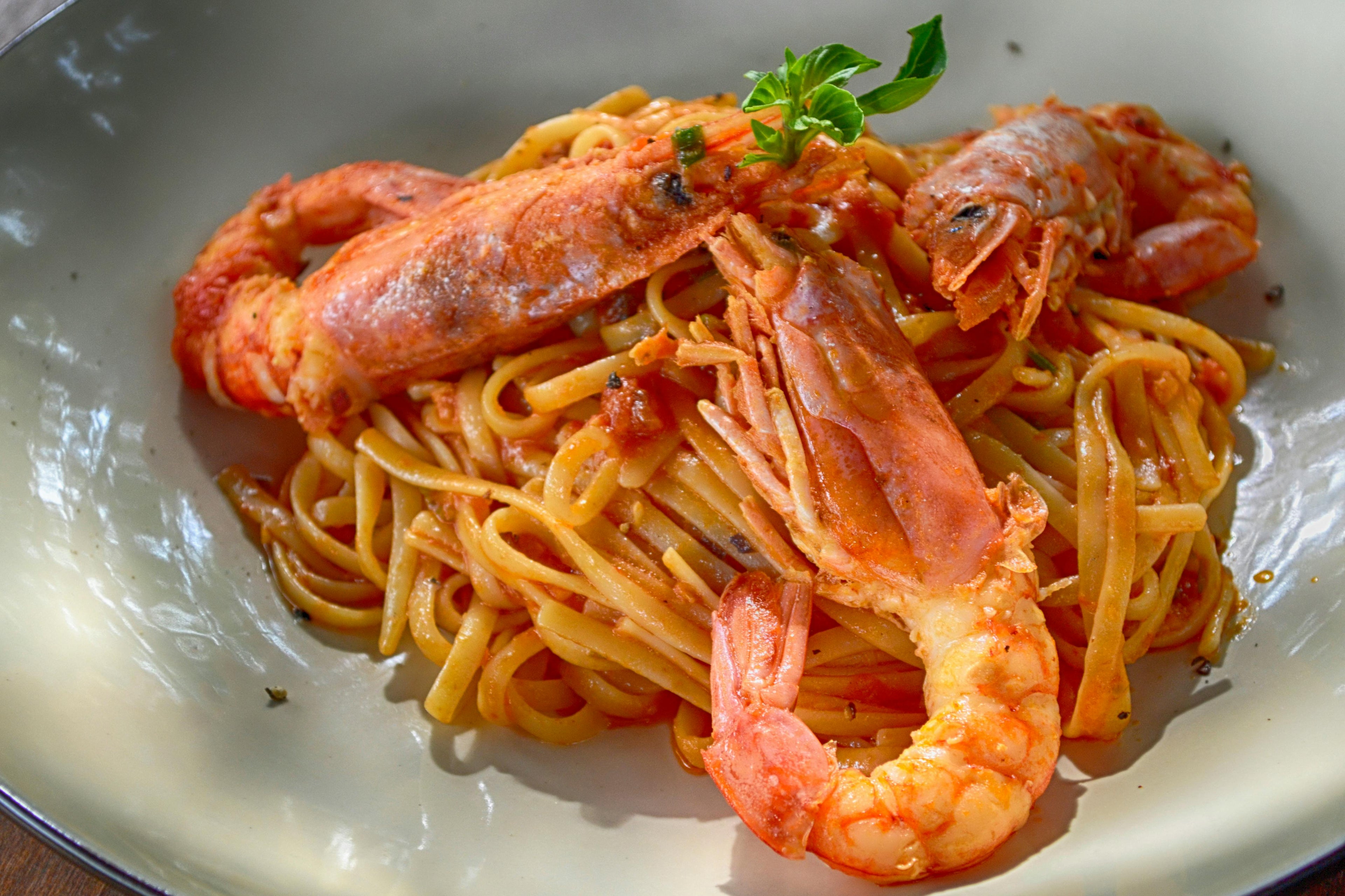 King Prawn Spaghetti Arrabbiata
